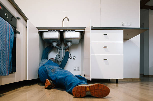 Professional Drain Cleaning technician working in Eureka, CA